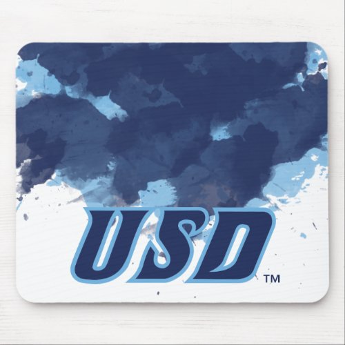 University of San Diego  USD Watercolor Mouse Pad