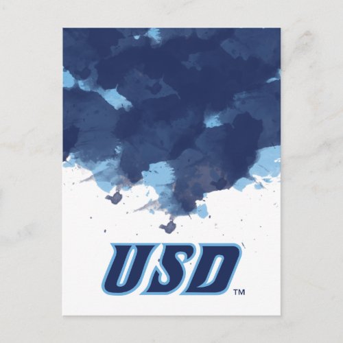 University of San Diego  USD Watercolor Postcard