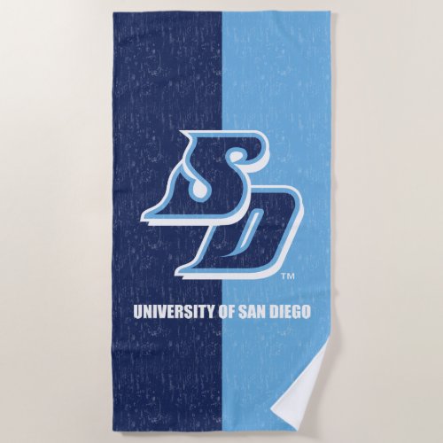 University of San Diego Vintage Beach Towel