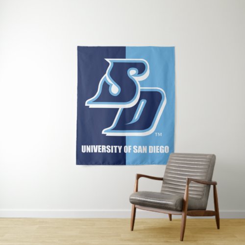 University of San Diego Vintage Tapestry