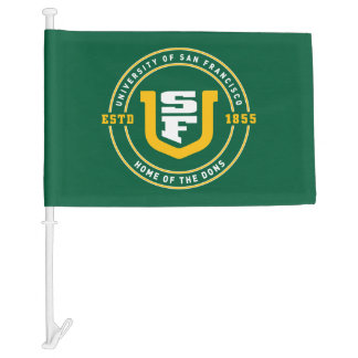 University of San Francisco Car Flag