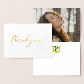 University of San Francisco Graduation Foil Card