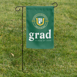 University of San Francisco Graduation Garden Flag