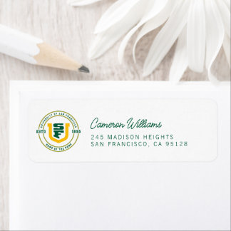 University of San Francisco Graduation Label