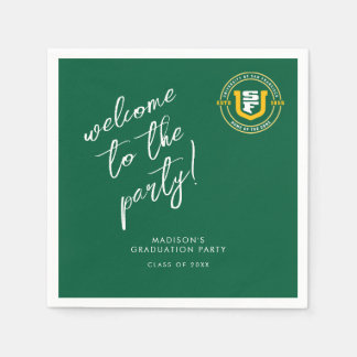 University of San Francisco Graduation Napkins