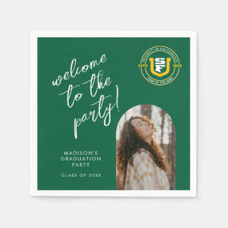 University of San Francisco Graduation Napkins