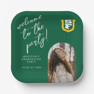 University of San Francisco Graduation Paper Plates