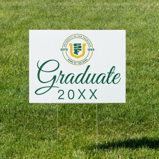 University of San Francisco Graduation Sign (Insitu)