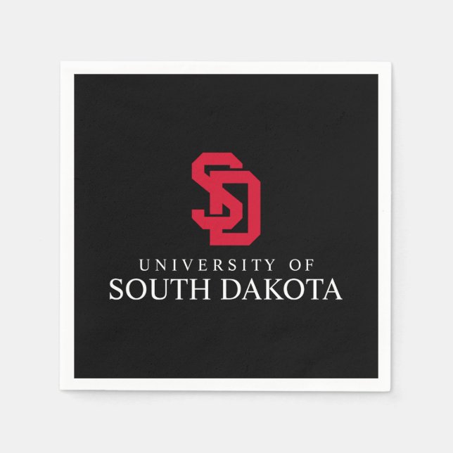 University of SD Napkins (Front)