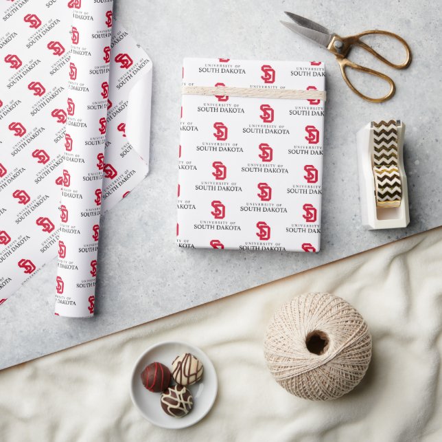 University of SD Wrapping Paper (Crafts)