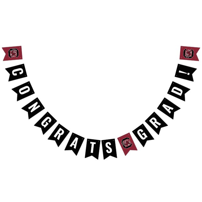 University of South Carolina Gamecocks Graduate Bunting Flags (All)