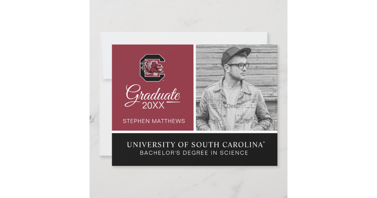 University of South Carolina Graduate Invitation Zazzle