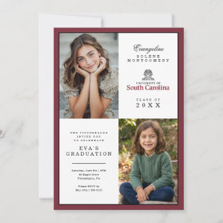 University of South Carolina Graduation Invitation