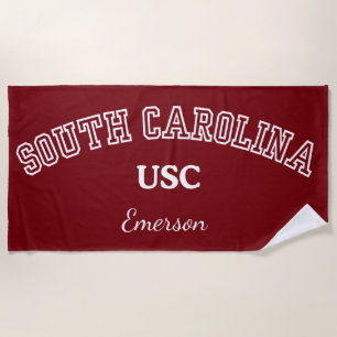 University of South Carolina Personalized Towel