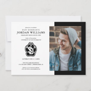 University of South Dakota Coyotes Graduation Announcement