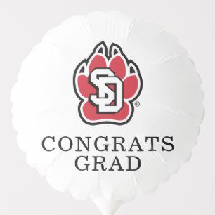 University of South Dakota Coyotes Graduation Balloon