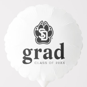 University of South Dakota Coyotes Graduation Balloon