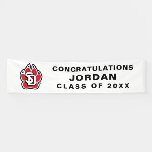 University of South Dakota Coyotes Graduation Banner