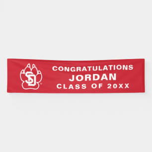 University of South Dakota Coyotes Graduation Banner