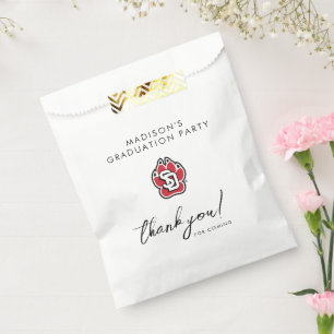 University of South Dakota Coyotes Graduation Favor Bag