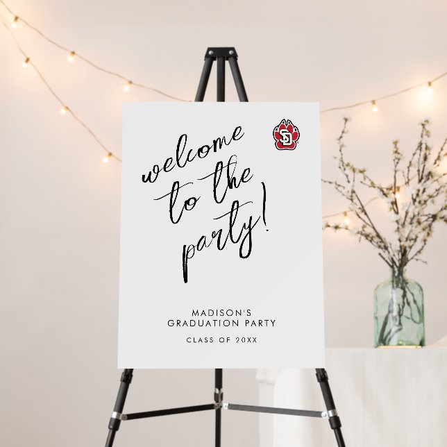 University of South Dakota Coyotes Graduation Foam Board (In Situ (Stand))