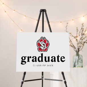 University of South Dakota Coyotes Graduation Foam Board
