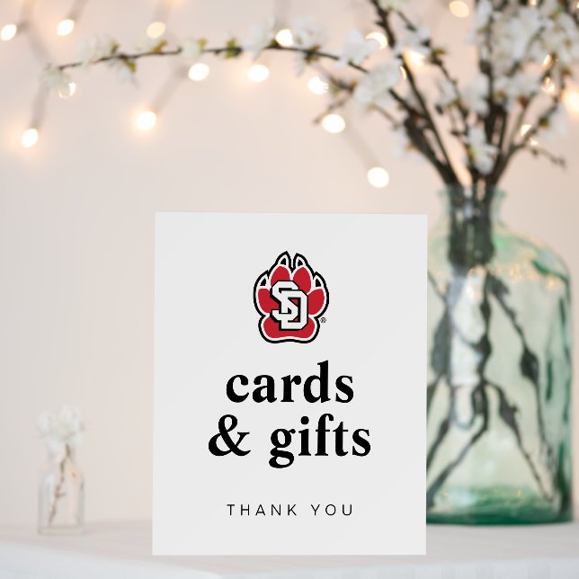 University of South Dakota Coyotes Graduation Foam Board (In Situ (Wedding))