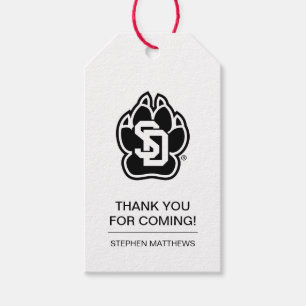 University of South Dakota Coyotes Graduation Gift Tags