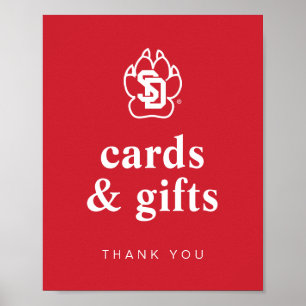 University of South Dakota Coyotes Graduation Poster