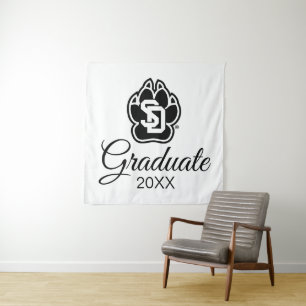 University of South Dakota Coyotes Graduation Tapestry