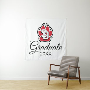 University of South Dakota Coyotes Graduation Tapestry