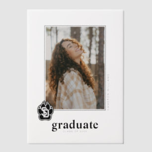 University of South Dakota Coyotes Graduation Vellum Invitations