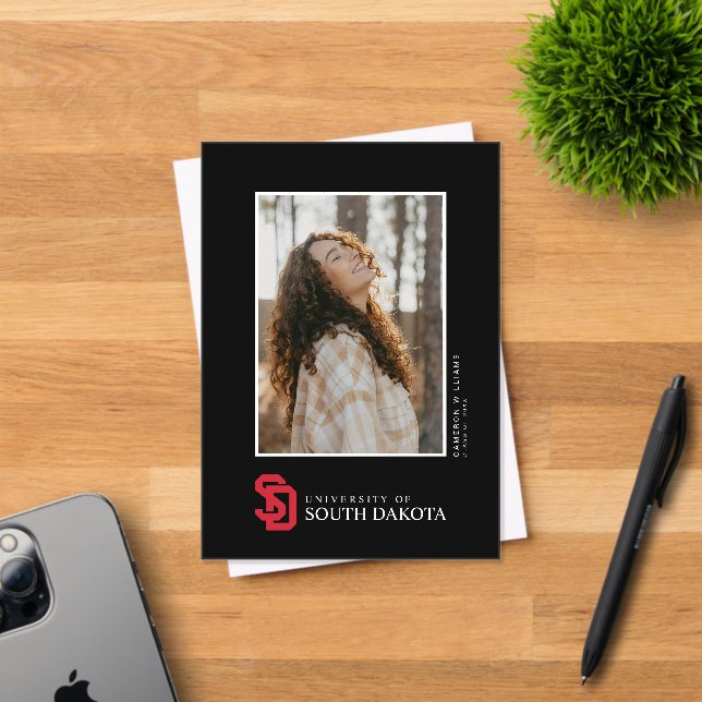 University of South Dakota Graduation Acrylic Invitations (Insitu (Invitation Card))
