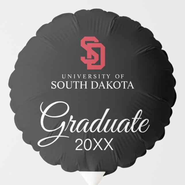 University of South Dakota Graduation Balloon (Front)