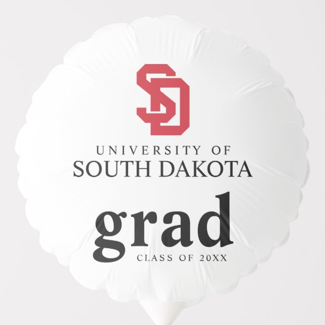 University of South Dakota Graduation Balloon (Front)