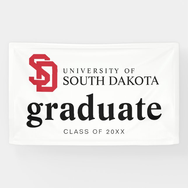University of South Dakota Graduation Banner (Horizontal)