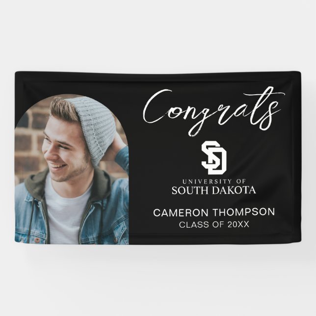 University of South Dakota Graduation Banner (Horizontal)