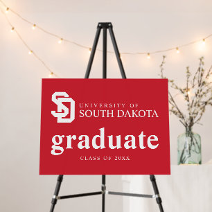 University of South Dakota Graduation Foam Board