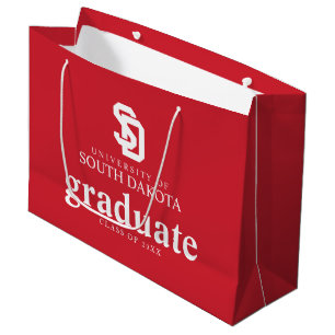 University of South Dakota Graduation Large Gift Bag