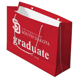 University of South Dakota Graduation Large Gift Bag