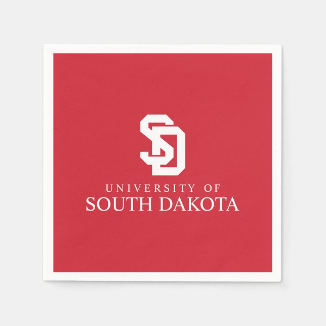 University of South Dakota Graduation Napkins (Front)