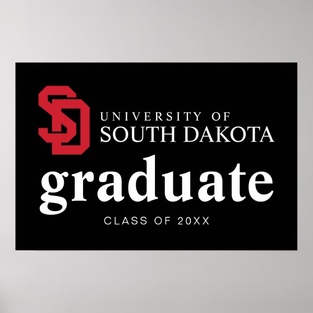 University of South Dakota Graduation Poster (Front)