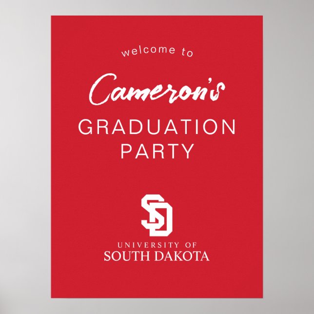 University of South Dakota Graduation Poster (Front)