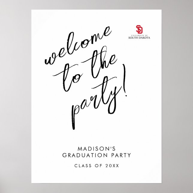 University of South Dakota Graduation Poster (Front)