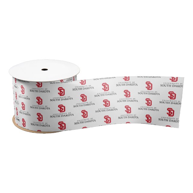 University of South Dakota Graduation Satin Ribbon (Spool)