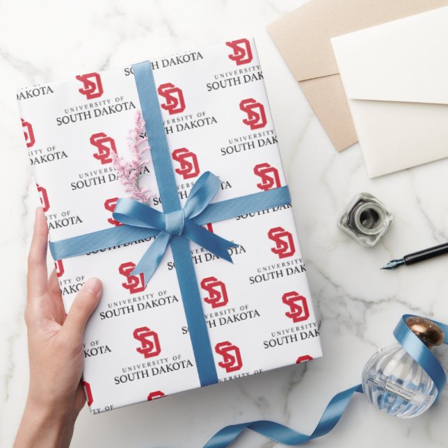 University of South Dakota Graduation Wrapping Paper (Gifting)