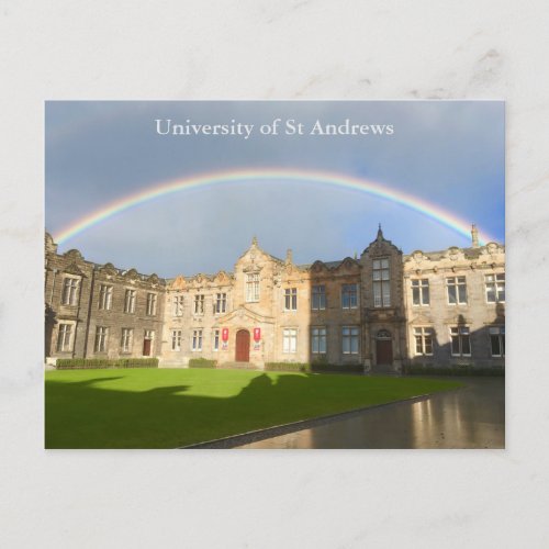 University of St Andrews St Salvators Quad Card