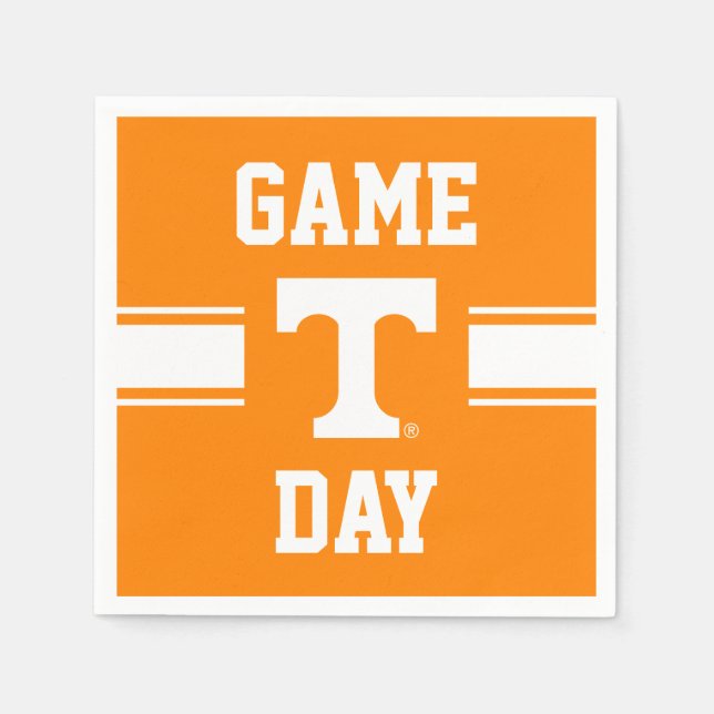 University of Tennessee Game Day Napkins (Front)