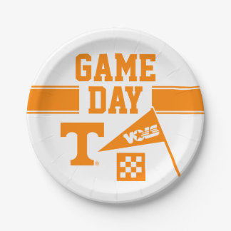 University of Tennessee Game Day Paper Plates