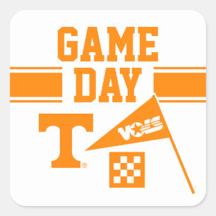 University of Tennessee Game Day Square Sticker
